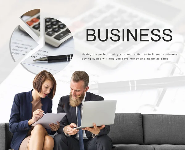 Business people working — Stock Photo, Image