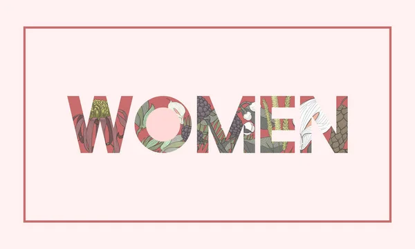 Vrouw word en bloemen — Stockfoto