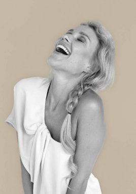 genç bir beyaz kadın