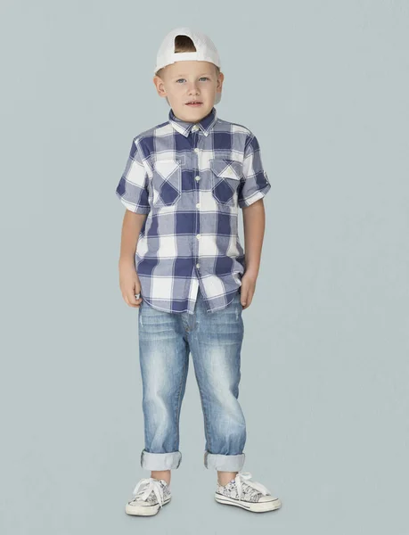 세련 된 백인 소년 — 스톡 사진