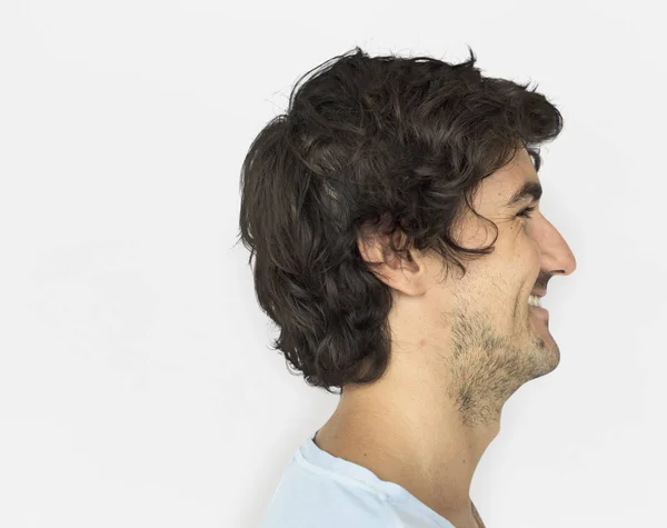 Joven sonriente caucásico hombre — Foto de Stock