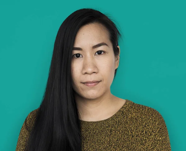 stüdyoda Asyalı kadın