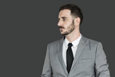 genç yakışıklı iş adamı