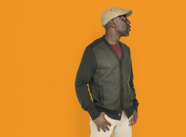 Olgun Afro-Amerikan erkek