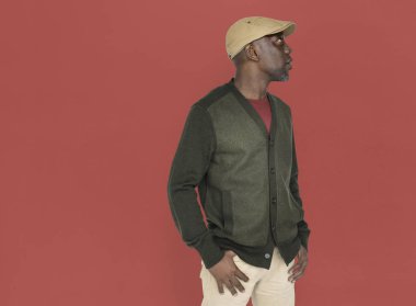 Olgun Afro-Amerikan erkek