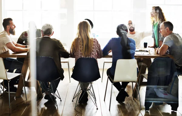 Group of diversity people at meeting — Stock Photo, Image