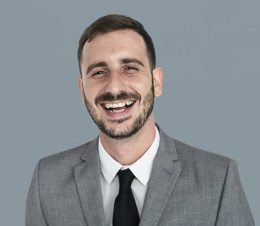  Beyaz genç işadamı