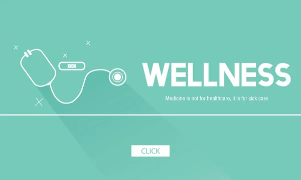 Vorlage mit Wellness-Konzept — Stockfoto