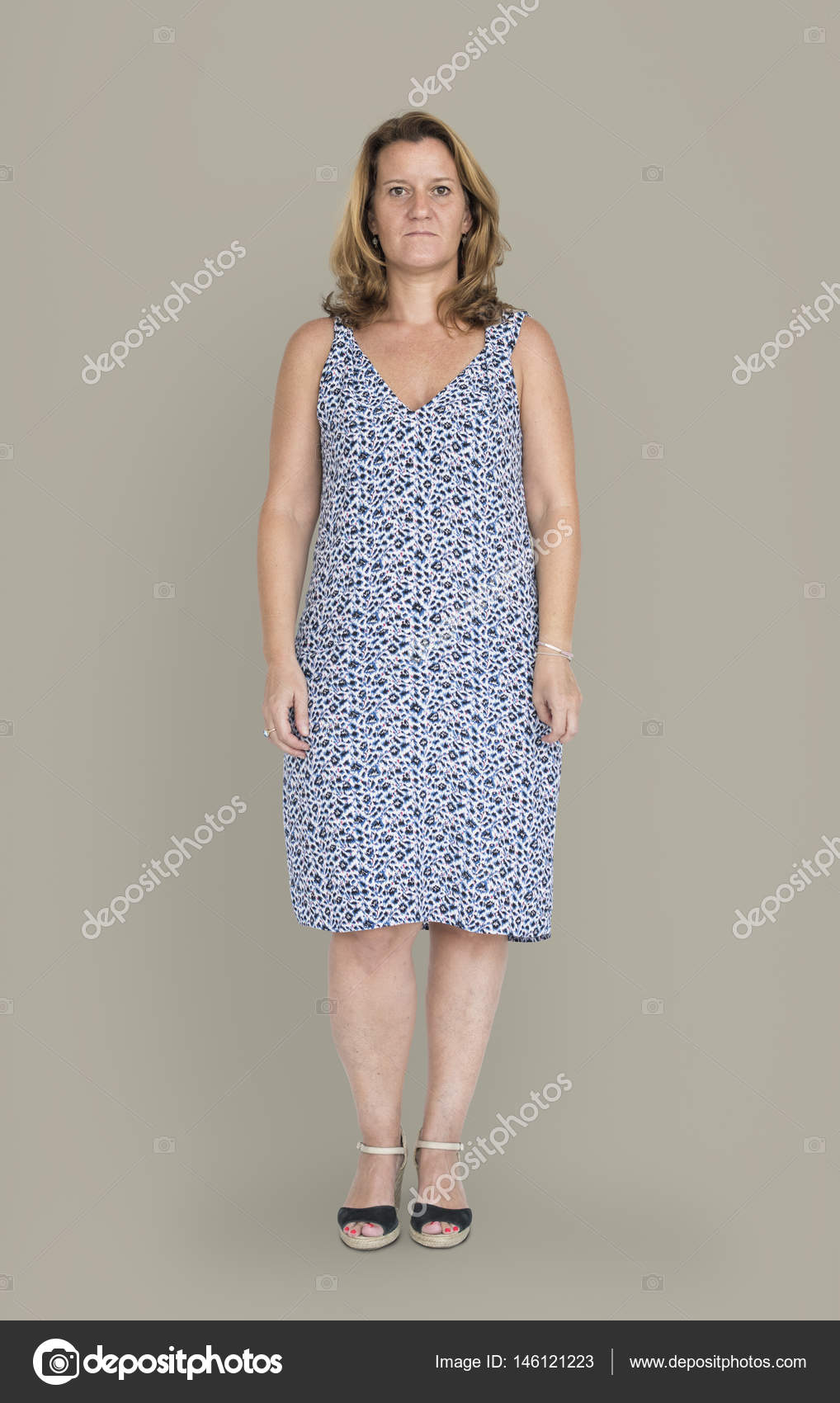 mature women in dresses