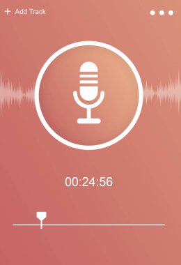 Şablon mp3 konsepti ile