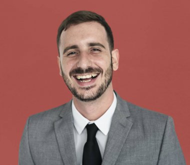  Beyaz genç işadamı