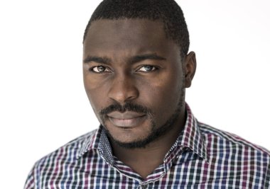 Afrikalı adam suratı