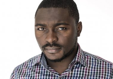 Afrikalı adam suratı