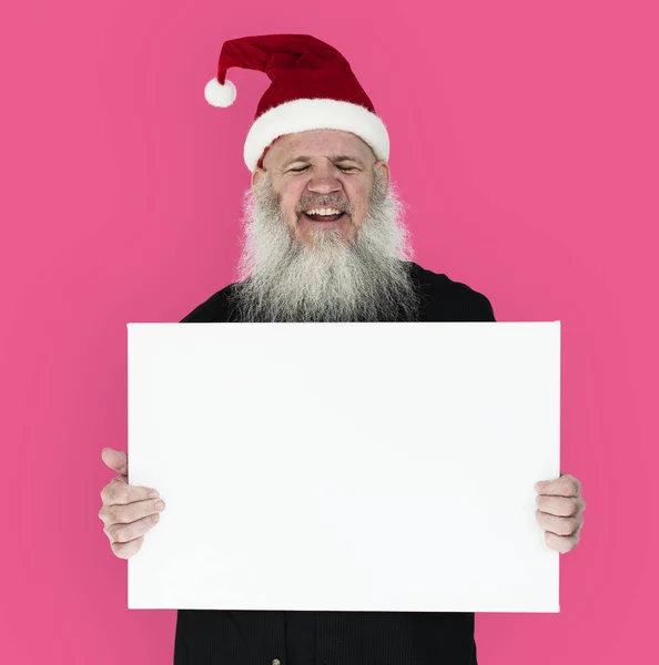 Pai Natal homem sênior — Fotografia de Stock
