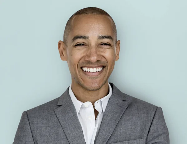 Man Cheerful in Studio — Stock Photo, Image