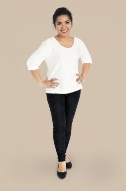 Güzel Asyalı kadın Studio