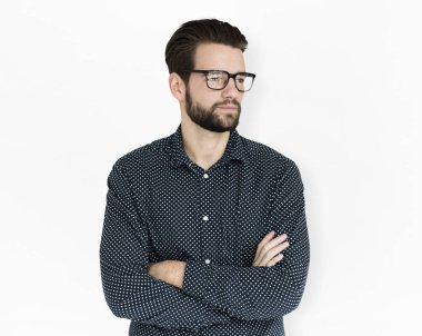  Beyaz genç işadamı