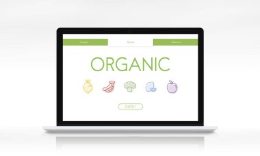 Web tasarım şablonu dizüstü