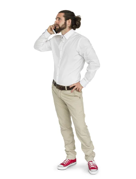 Man posing in studio — Stock Photo, Image