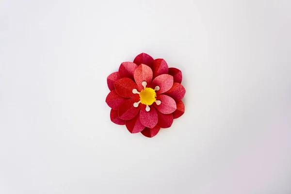 Papier ręcznie kwiat — Zdjęcie stockowe