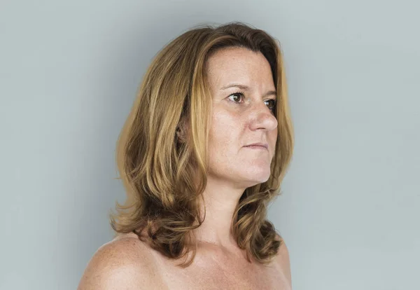 Yetişkin kadın yüzü — Stok fotoğraf