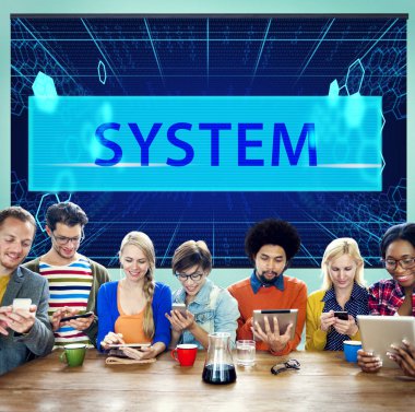 Çeşitlilik kullananların dijital cihazlar