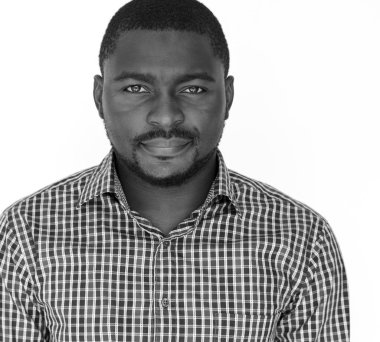 Afrikalı adam suratı