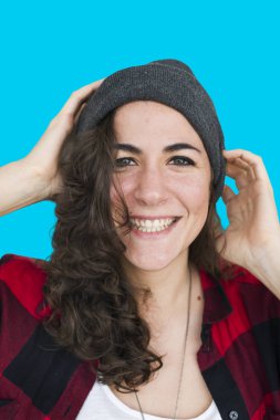 miling genç Kafkas kadın