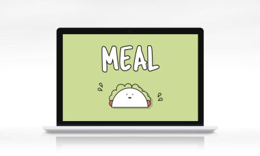 Web tasarım şablonu dizüstü