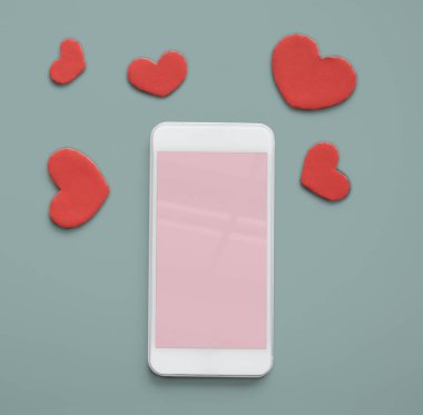Sevgi kalpleri ve Smartphone  