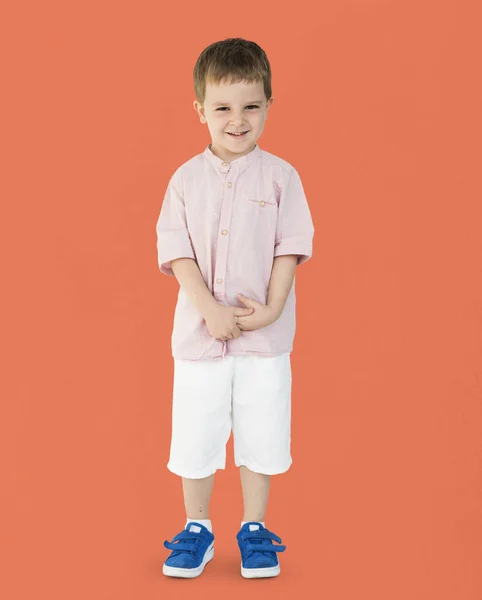 Niño pequeño en el estudio —  Fotos de Stock