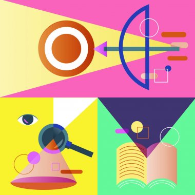 İş ve eğitim simgeler