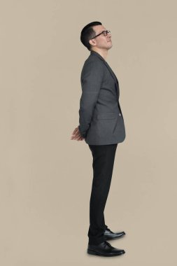 Studio poz işadamı