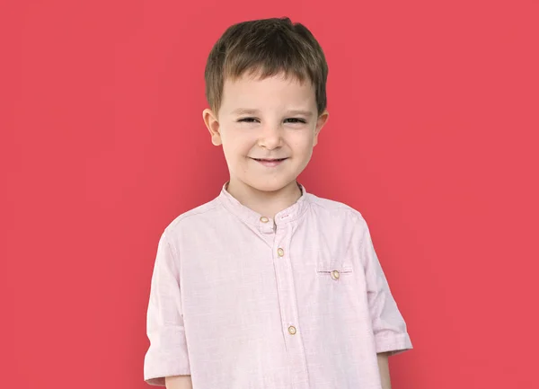 Niño pequeño en el estudio — Foto de Stock