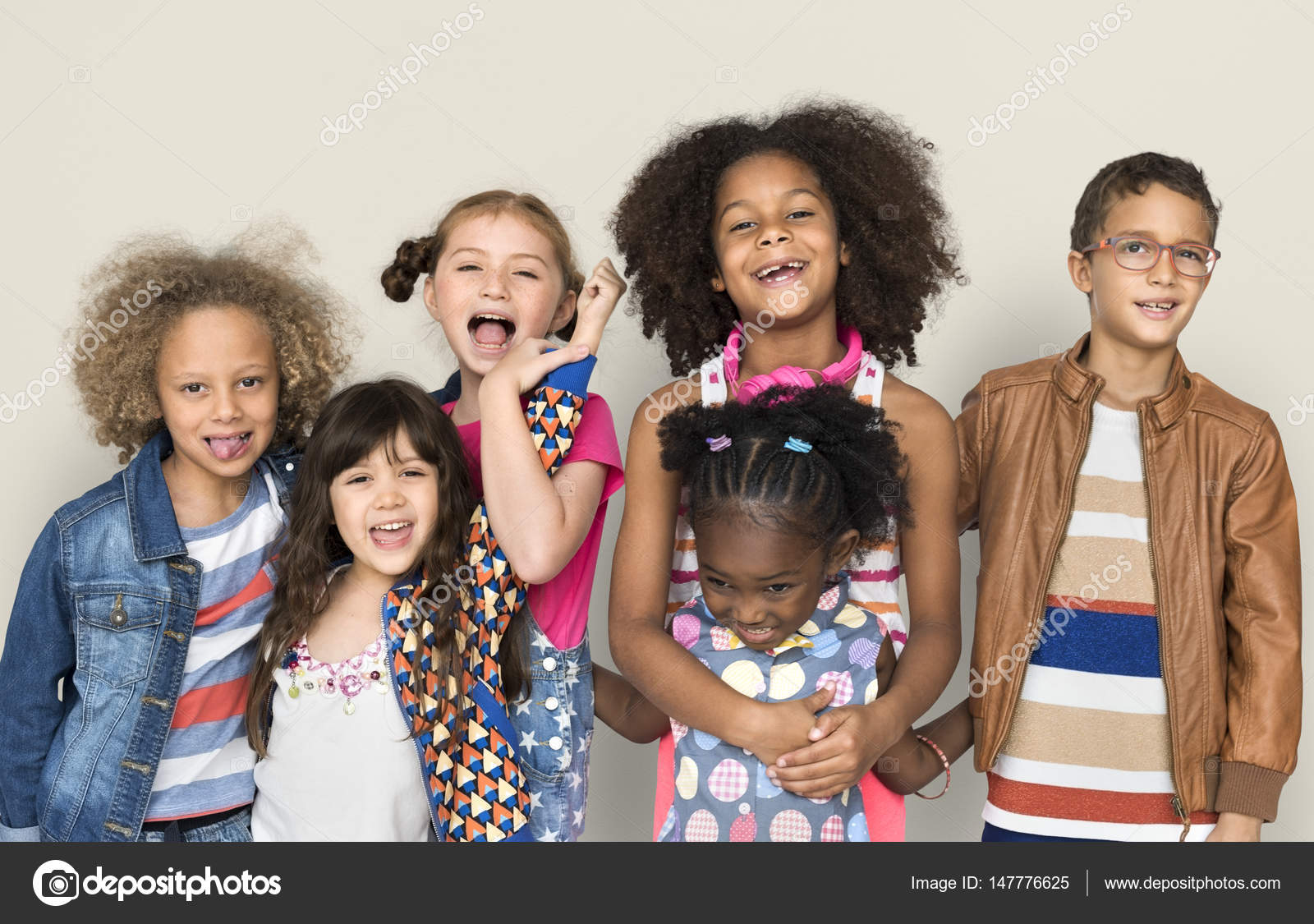 mixed ethnicity children — Stock Photo © Rawpixel 147776625