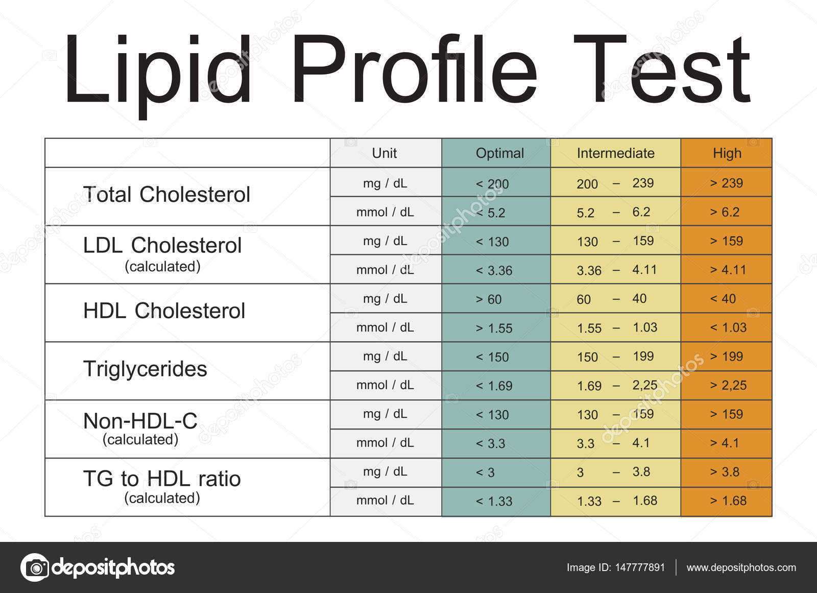 Template with Lipid Profile Test concept Stock Photo by ©Rawpixel 147777891