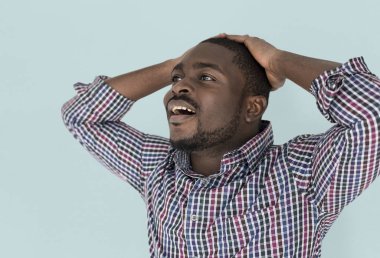 Afrikalı adam suratı