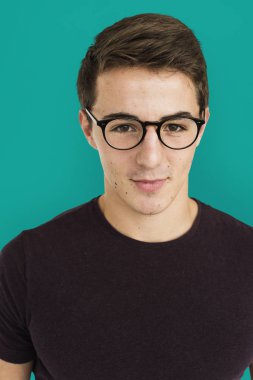 Stüdyodaki genç adam