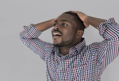 Afrikalı adam suratı