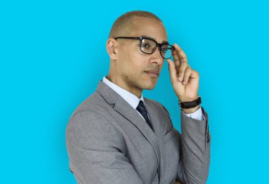 Studio poz işadamı