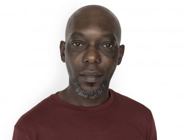 Afrika adam Studio poz