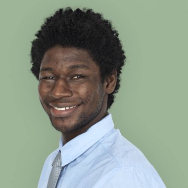 Afrika adam Studio poz