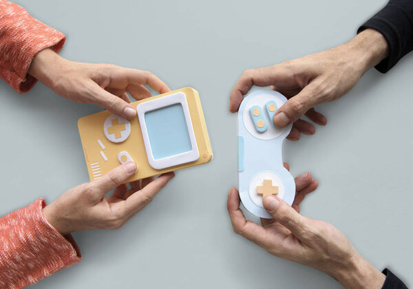 People Playing with Game Consoles