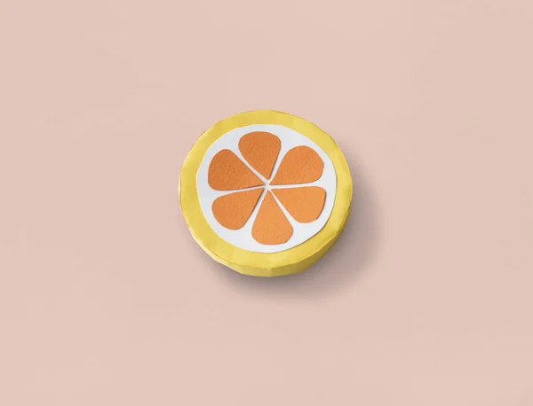 Rebanada falsa de naranja —  Fotos de Stock