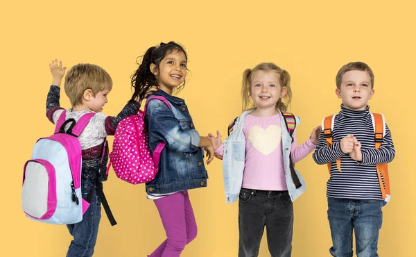 Schattig multi-etnische kinderen — Stockfoto