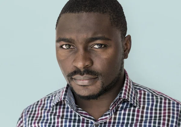 African Man face — Stock Photo, Image