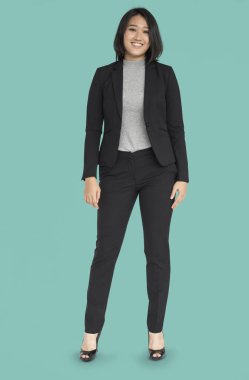 Genç Asyalı kadın Studio