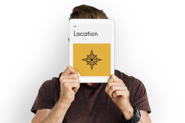 Dijital tablet tutan adam