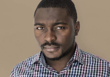 Afrikalı adam suratı