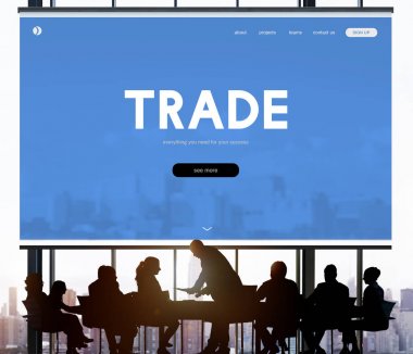 Grup başarılı iş adamları